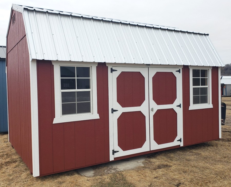 KB 10X16 SIDE LOFTED BARN
